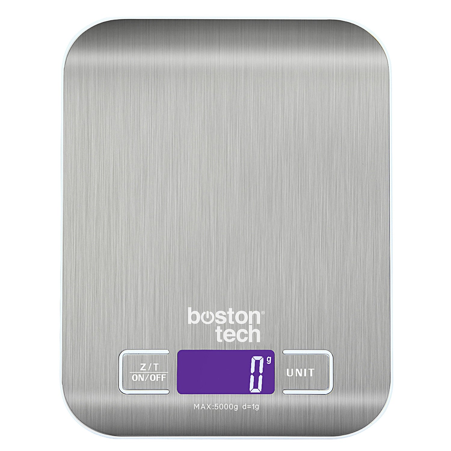 Báscula Cocina Alimentos BostonTech HK109 Impermeable Pantalla LCD  Capacidad 5kg - Ayuda culinaria - Los mejores precios