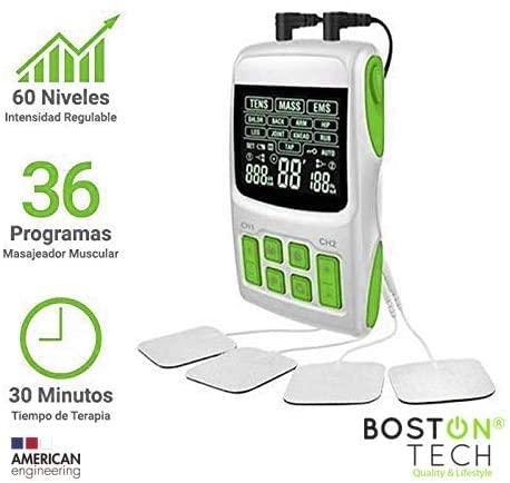 Boston Tech Electroestimulador Muscular Digital Tens 1ud